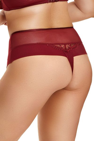 Nessa Valentina High Waist -brazilianhousut Claret  36-52 VAL-NO1-CLT-N400