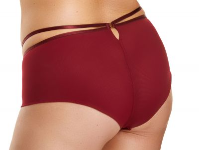 Nessa Valentina Strap Brief -hipsterhousut Claret  36-52 VAL-NO2-CLT-N401