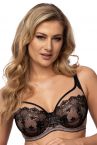 Subtille Venetia Soft Full Cup -rintaliivit Black/Beige-thumb Kaarituettu, toppaamaton meshliivi 65-105, D-O VEN-SOFT-BEZ-CZE