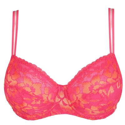 PrimaDonna Verao UW Full Cup -rintaliivit L.A. Pink Kaarituettu, toppaamaton täyskuppinen liivi. 70-100, D-H 0142370-LSP