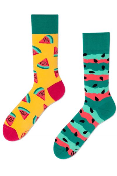 Many Mornings Watermelon Splash Regular -sukat 1 pr  35-38, 39-42, 43-46 R15