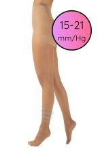 Wellness Strong -kompressiosukkahousut 140 den 15-21 mm/hg - Beige