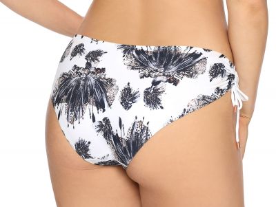Ava Swimwear White Beach Drawstring nyöribikinihousut  S-3XL SF-146/2-WHE