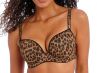 Freya Wild Side UW Moulded Plunge -rintaliivit Leopard-thumb Kaarituettu, syväänuurrettu plunge-malli 60-85, D-J AA401231-LED