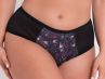 Curvy Kate Wonderfully-alushousut Black Floral-thumb Short-mallin alushousut Wonderfully-sarjaan. 38-50 CK-061-201-BFL