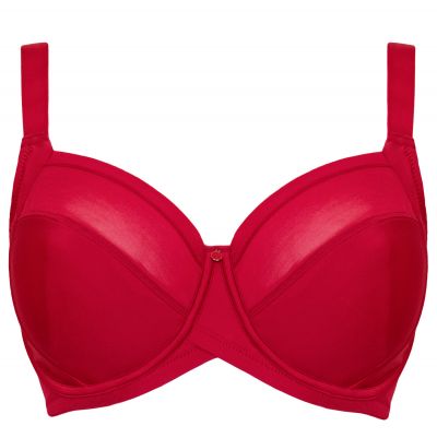 Curvy Kate Wonderfully Full Cup -rintaliivit Strawberry Kaarituettu, toppaamaton täyskuppinen liivi. 70-105, E-O CK-061-102-STY