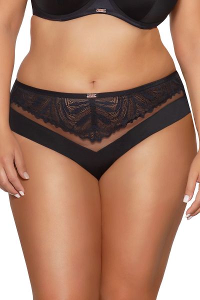 Ava Yasemin-alushousut Black Alushousut Yasemin-sarjaan. M-3XL AV2105/F-BLK