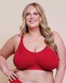 Curvy Kate Zen NW Soft -bralette - Red-thumb Kaaritueton bralette säädettävillä olkaimilla. 65-90 E/F - M/N CK093110-RED