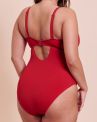 Curvy Kate Zip Tide NW Multiway -uimapuku - Red-thumb Kaaritueton kokouimapuku E-L-kupille. S/36-38 - 2XL/52-54 CS-035606-RED