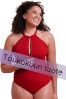 Curvy Kate Zip Tide NW Multiway -uimapuku - Red -thumb Kaaritueton kokouimapuku E-L-kupille. S/36-38 - 2XL/52-54 CS-035606-RED