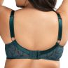 Nessa Zoia UW Soft -rintaliivit - Deep Teal Green-thumb Kaarituettu, pehmeäkuppinen joustopitsiliivi. 65-110, D-P ZOI-500A-GRE