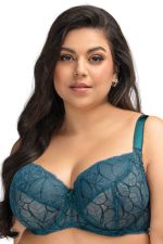 Zoia UW Soft -rintaliivit - Deep Teal Green