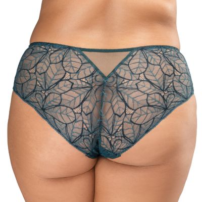 Nessa Zoia Midi Brief -alushousut - Deep Teal Green  L/40-42 - 5XL/50-52 ZOI-NO2-GRE