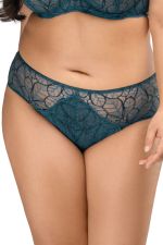 Zoia Midi Brief -alushousut - Deep Teal Green