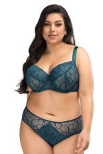 Zoa Midi Brief -alushousut - Deep Teal Green