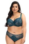 Nessa Zoa Midi Brief -alushousut - Deep Teal Green-thumb  L/40-42 - 5XL/50-52 ZOI-NO2-GRE