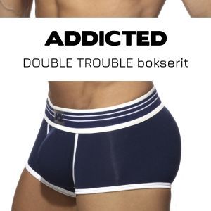 Addicted Double Trouble trunk navy