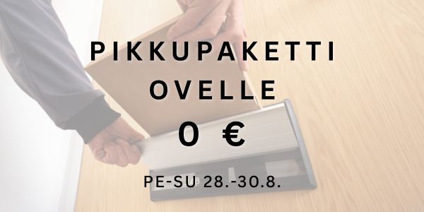 Ilmainen toimitus: Pikkupaketti ovelle 0€!