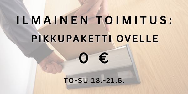 Ilmainen toimitus: Pikkupaketti ovelle 0€!