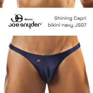 Joe Snyder Shining Capri bikini brief navy JS07