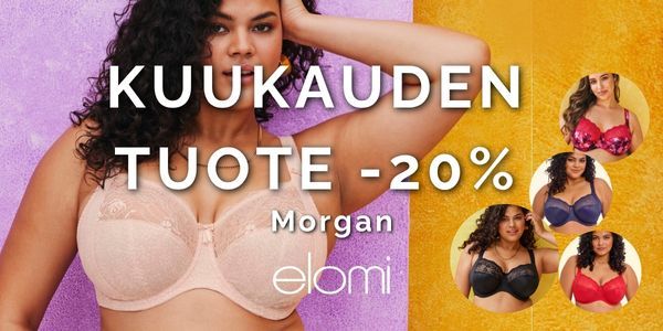 Elokuun tuote: Elomi Morgan -20%