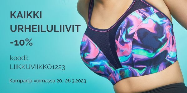 Liikkuviikko 20.-26.3.2023 | Urheiluliivit -10%