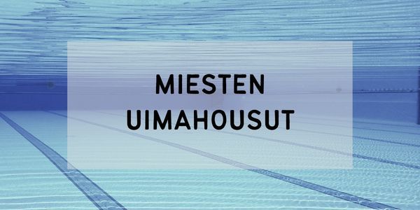 Monipuolinen valikoima miesten uimahousuja