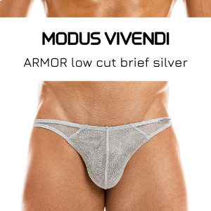Modus Vivendi Armor low cut brief silver