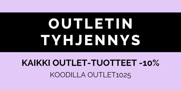 Outletin tyhjennys - koko Outlet -10%